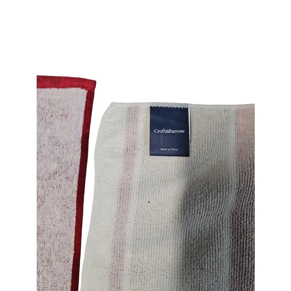 Kohl's Croft &‎ Barrow Holiday Kitchen Hand Towels